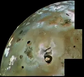Io : Loki Patera - crédits : Courtesy NASA / Jet Propulsion Laboratory