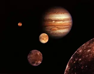 Système de Jupiter - crédits : Courtesy NASA / Jet Propulsion Laboratory