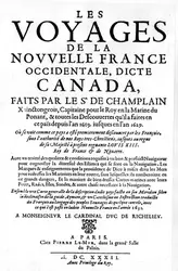 <it>Les Voyages</it> de Champlain - crédits : MPI/ Archive Photos/ Getty Images