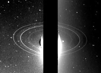 Anneaux de Neptune - crédits : Courtesy NASA / Jet Propulsion Laboratory