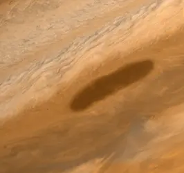 Jupiter : un ovale brun - crédits : Courtesy NASA / Jet Propulsion Laboratory