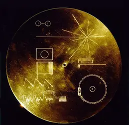 Sondes Voyager : le message - crédits : N.A.S.A.
